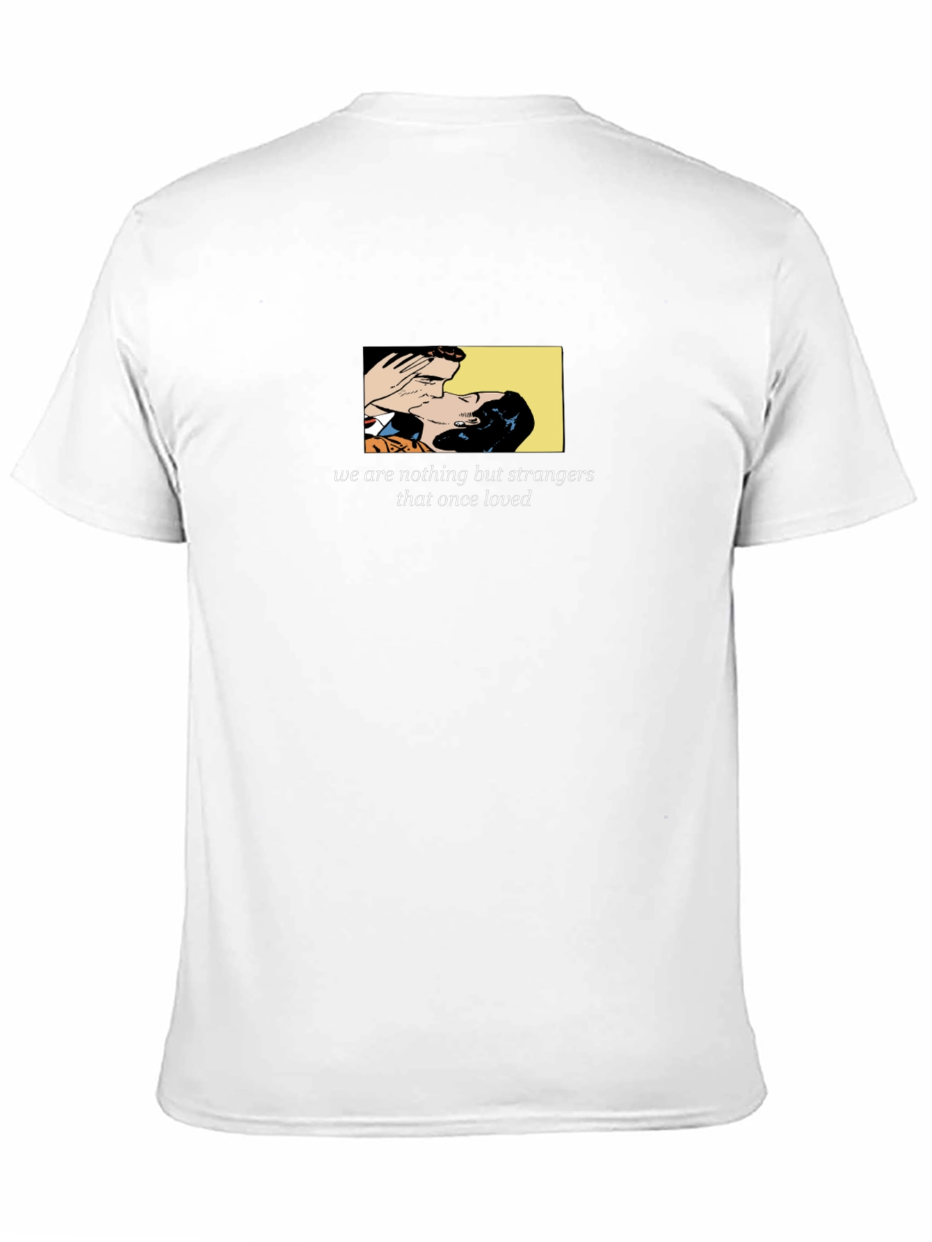 Strangers That Once Loved Black Graphic Tee