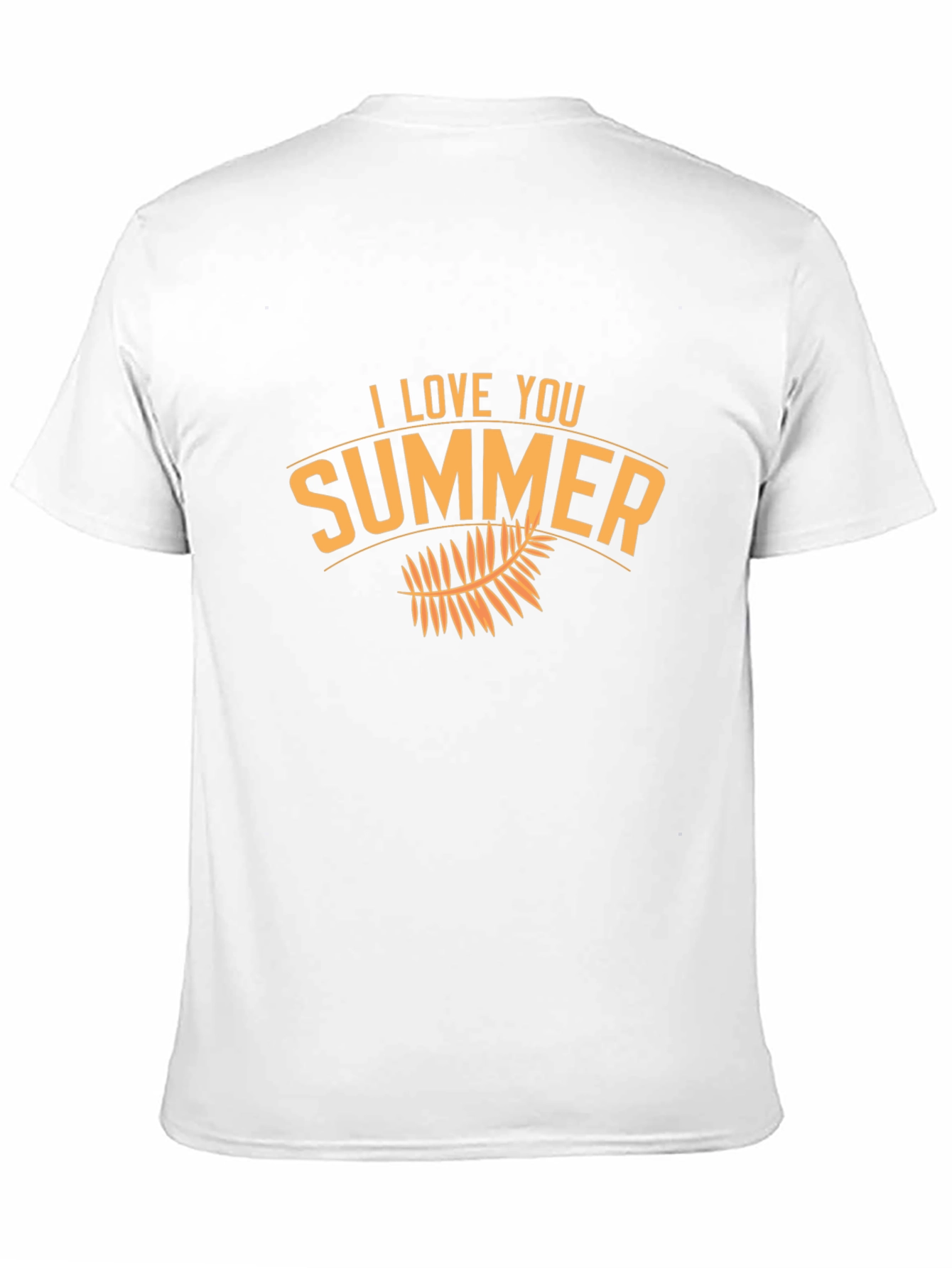 I Love Summer Black Graphic Tee