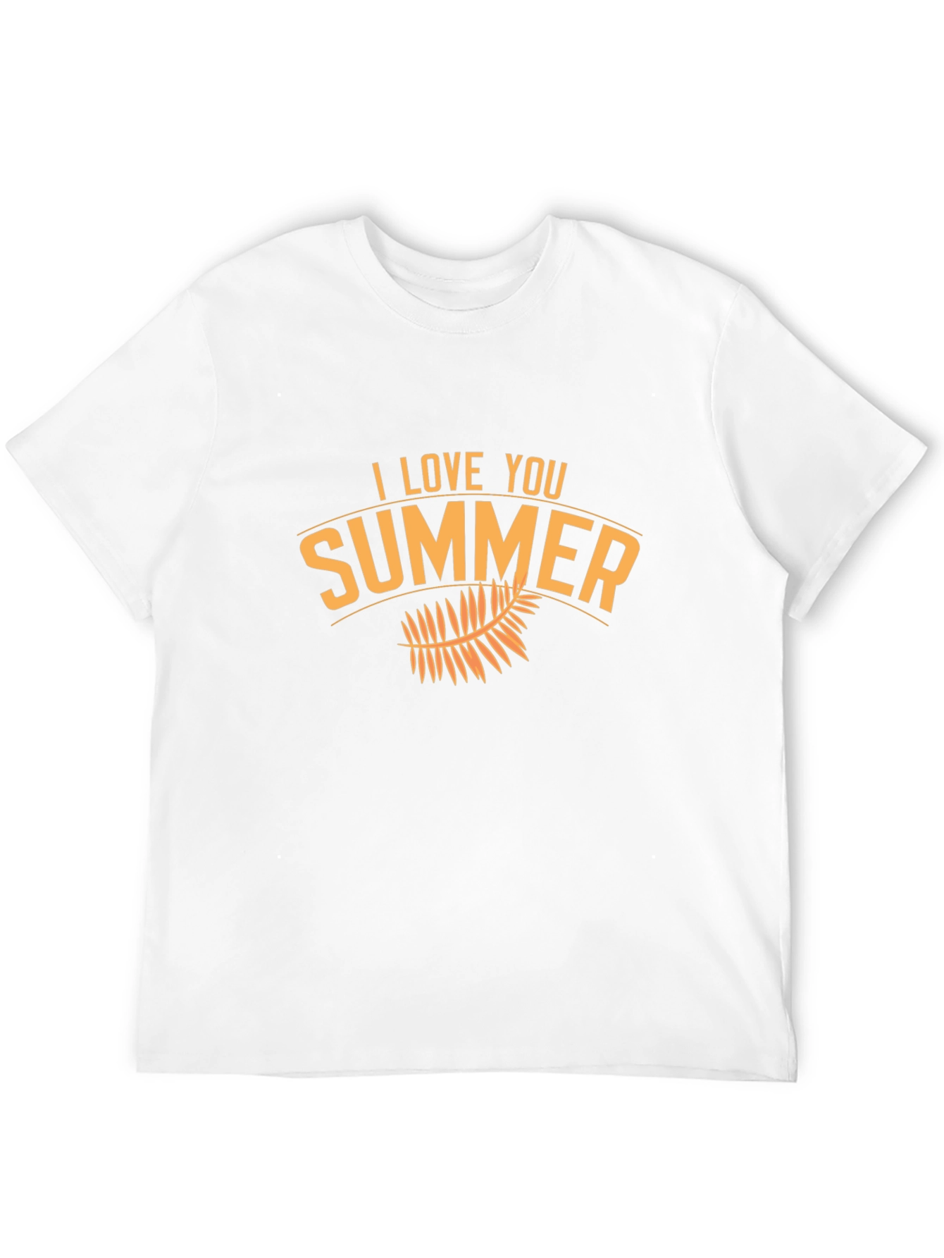 I Love Summer Black Graphic Tee