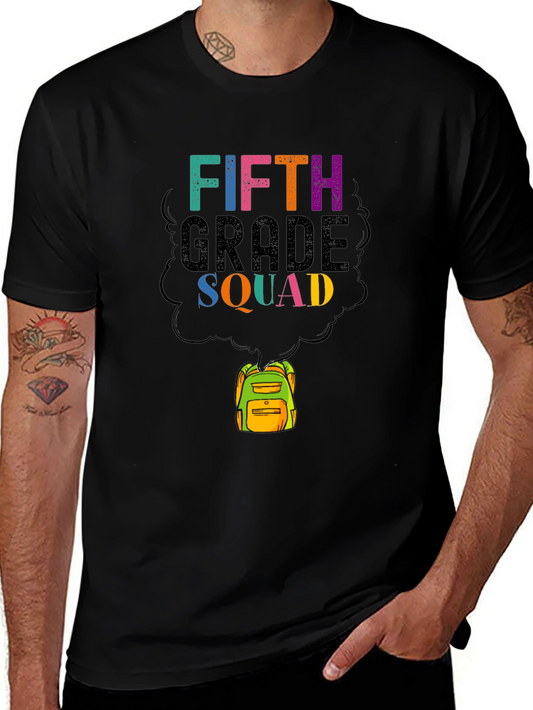 Fifth Grade Squad T-Shirt - Back to School Style