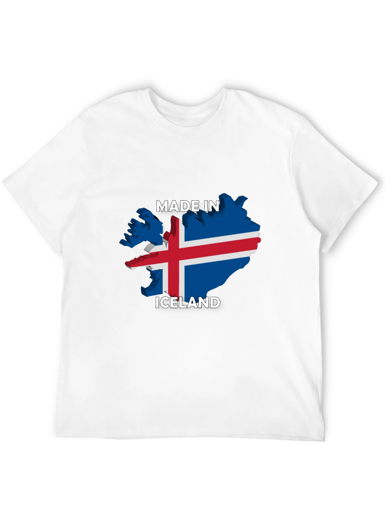 Made in Iceland T-Shirt - Black Graphic Tee