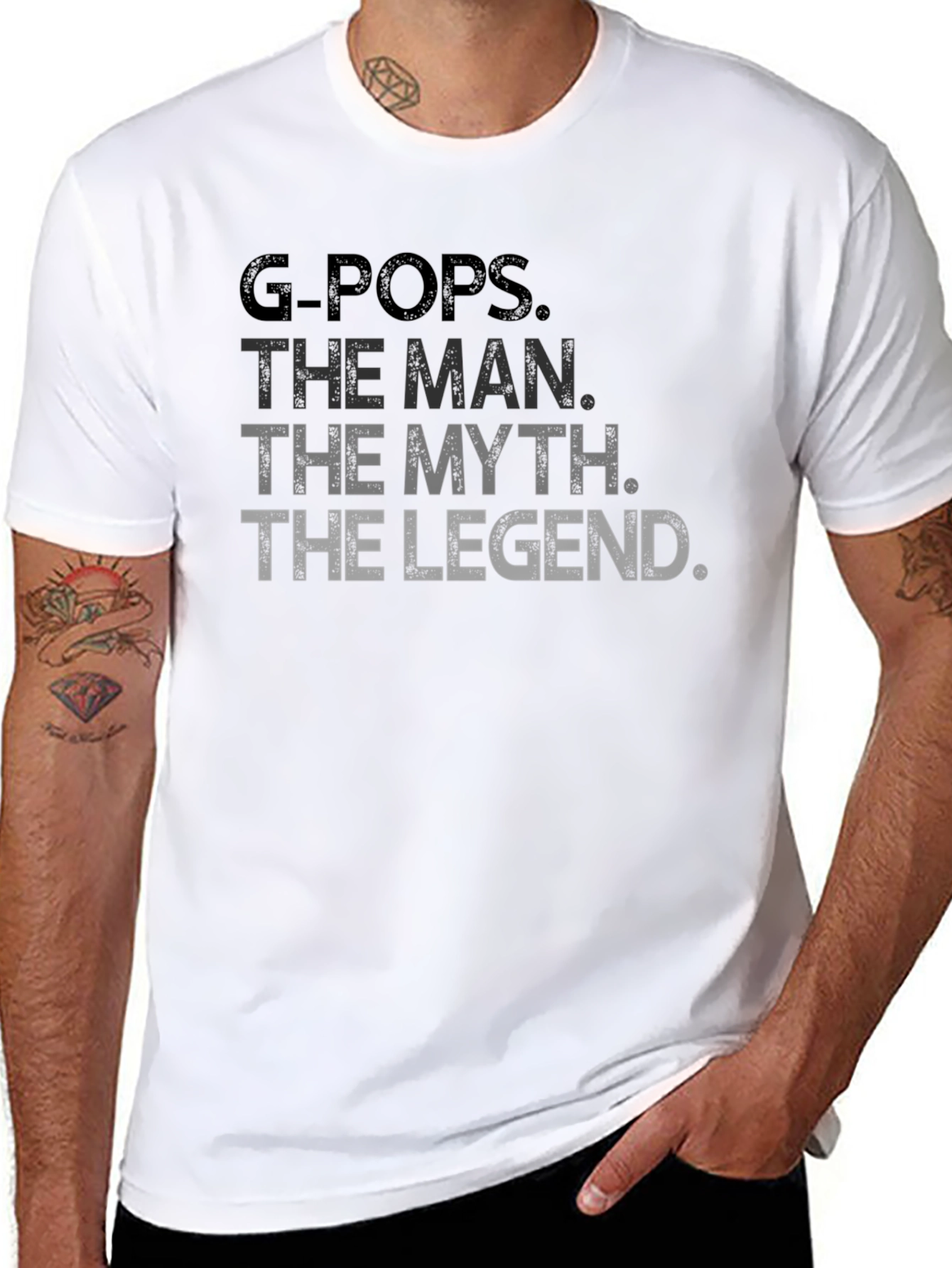 G-Pops: The Man The Myth The Legend T-Shirt