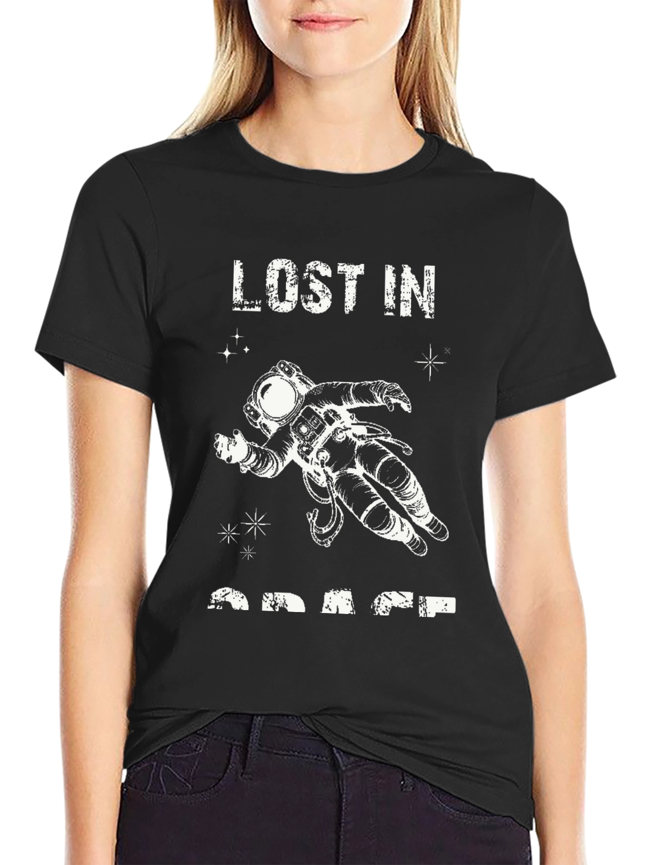 Lost In Space T-Shirt - Astronaut Graphic Tee