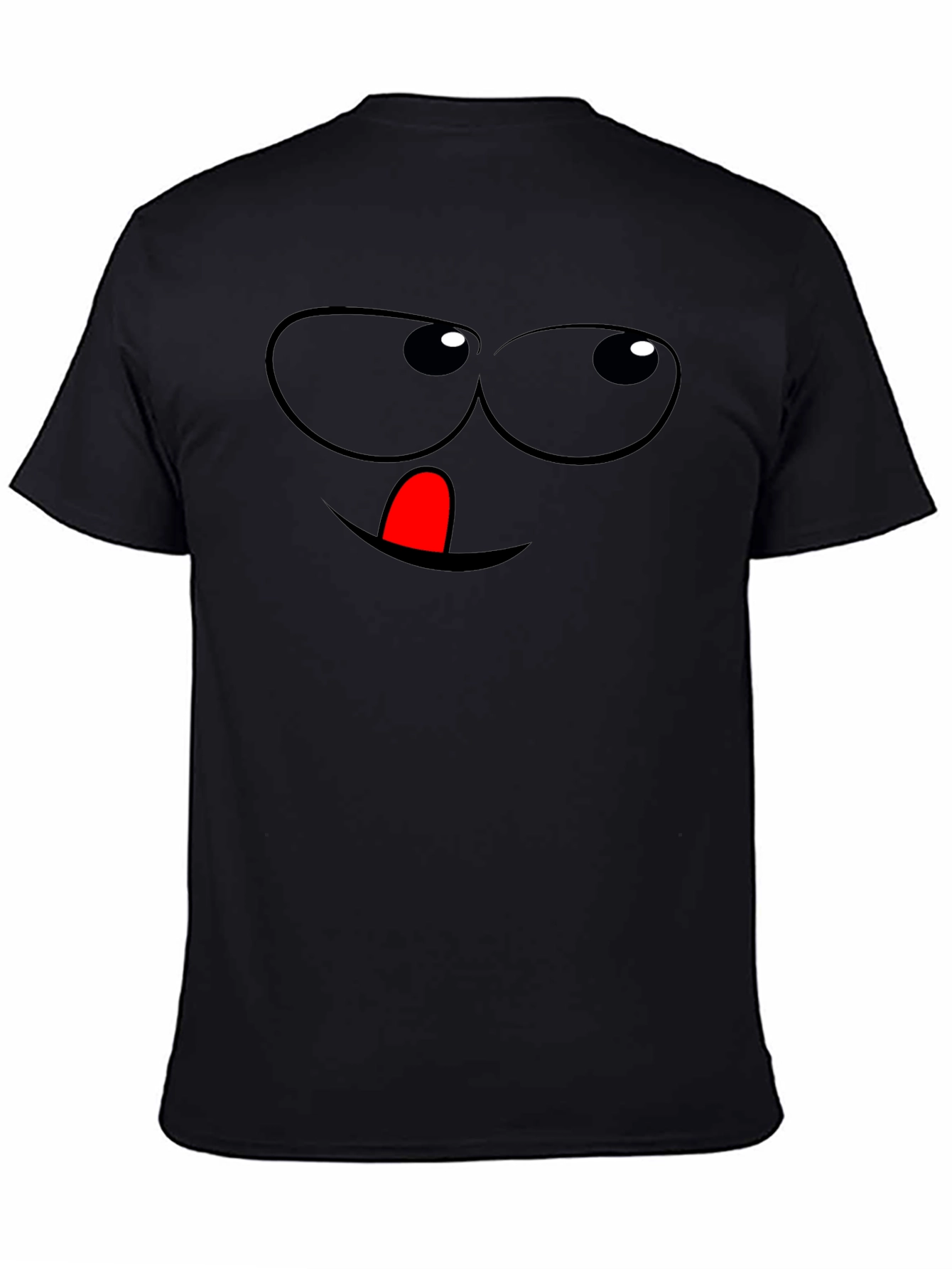 Funny Face Black T-Shirt