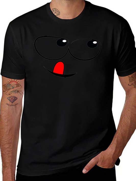 Funny Face Black T-Shirt