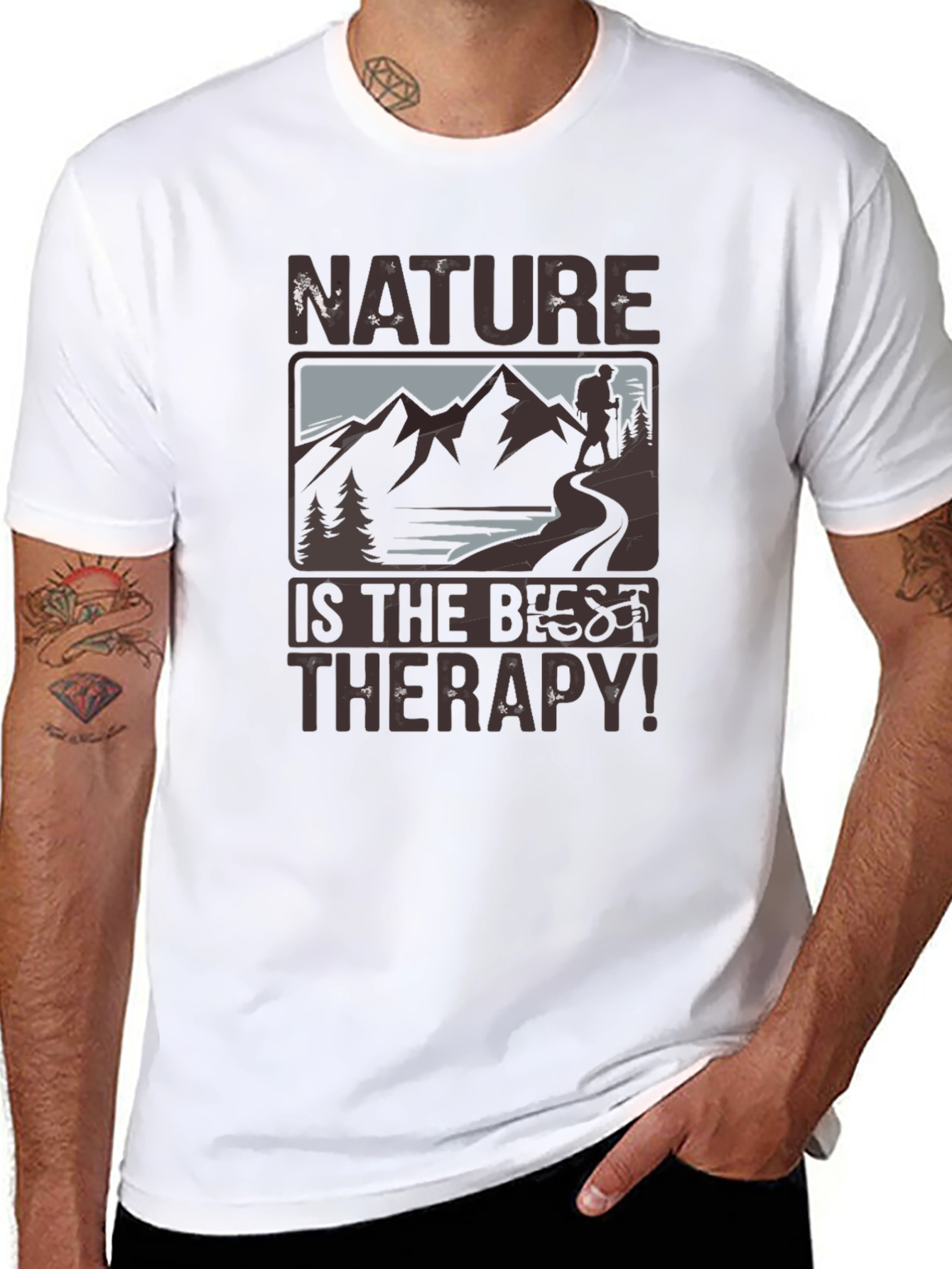 Nature Therapy Graphic T-Shirt