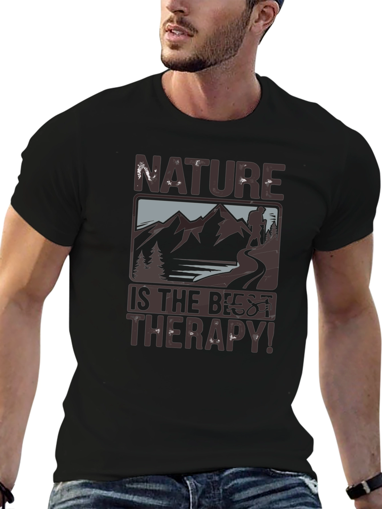 Nature Therapy Graphic T-Shirt
