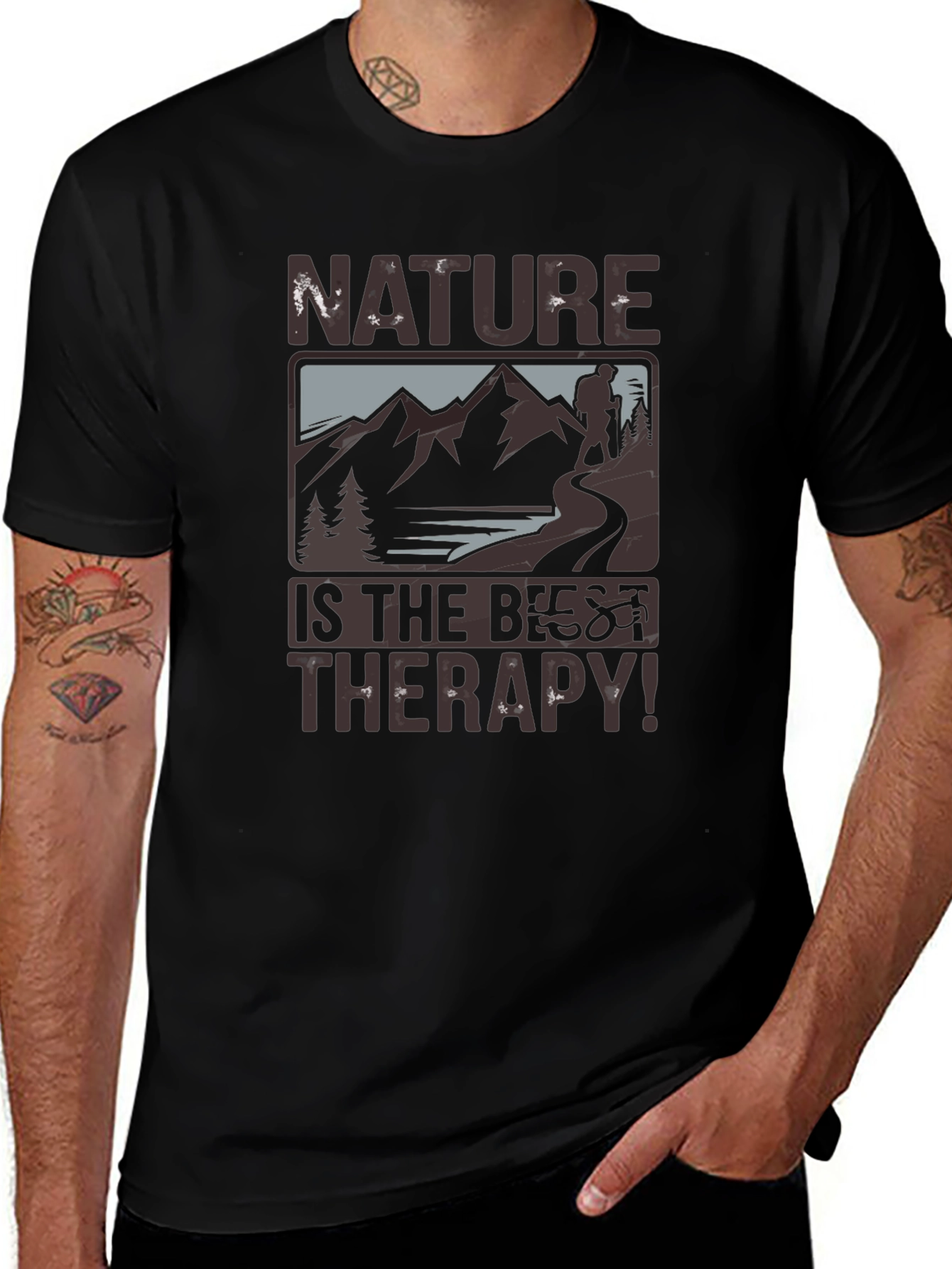 Nature Therapy Graphic T-Shirt