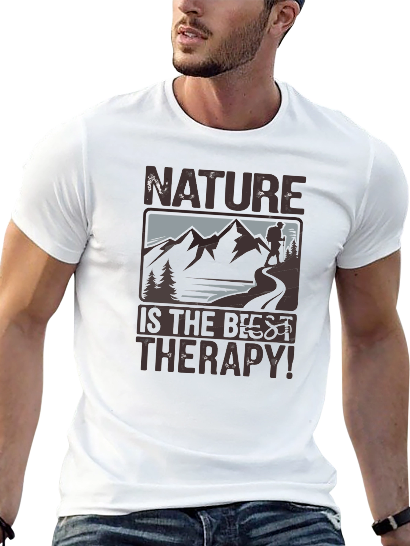 Nature Therapy Graphic T-Shirt