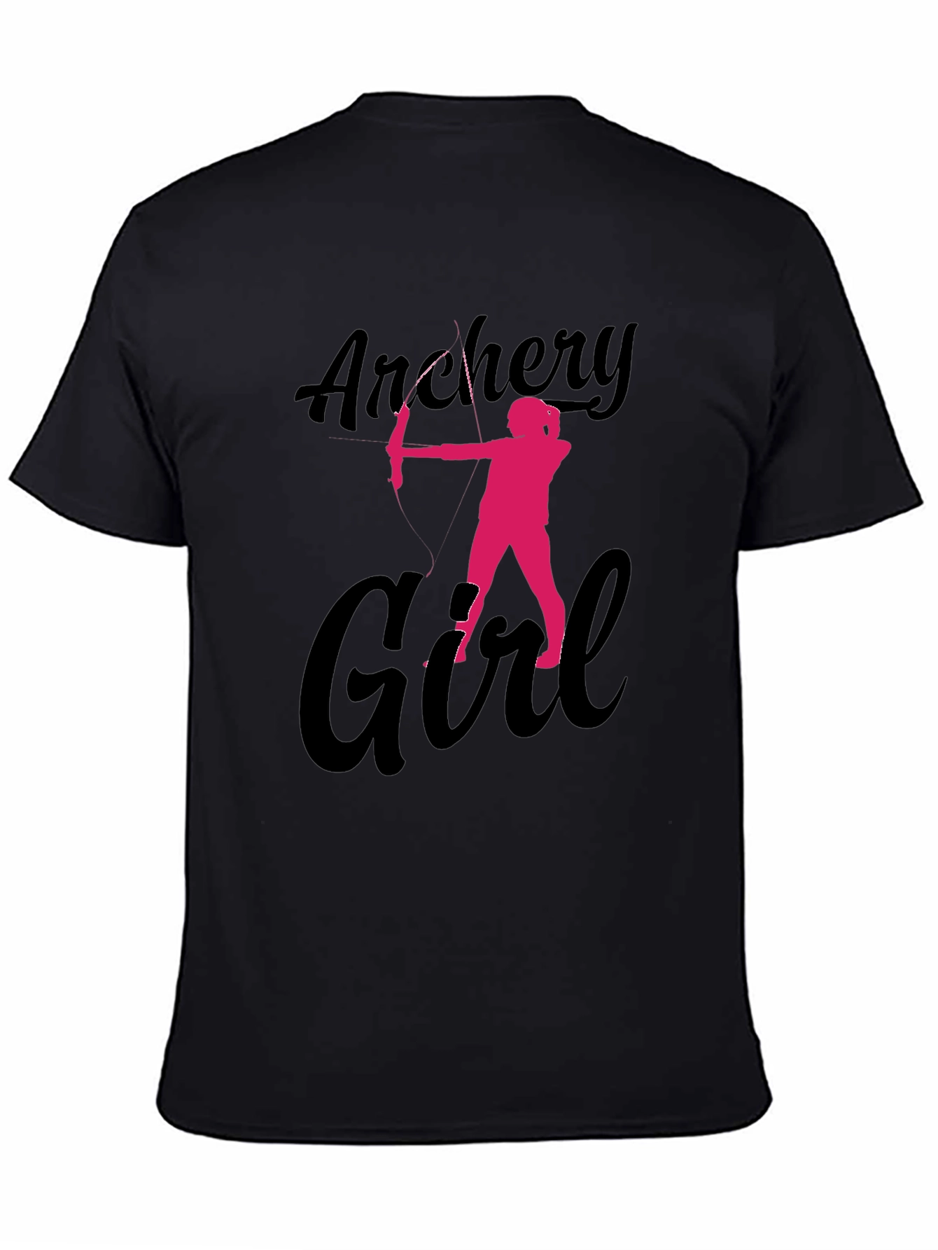 Archery Girl T-Shirt - Pink Archer Design