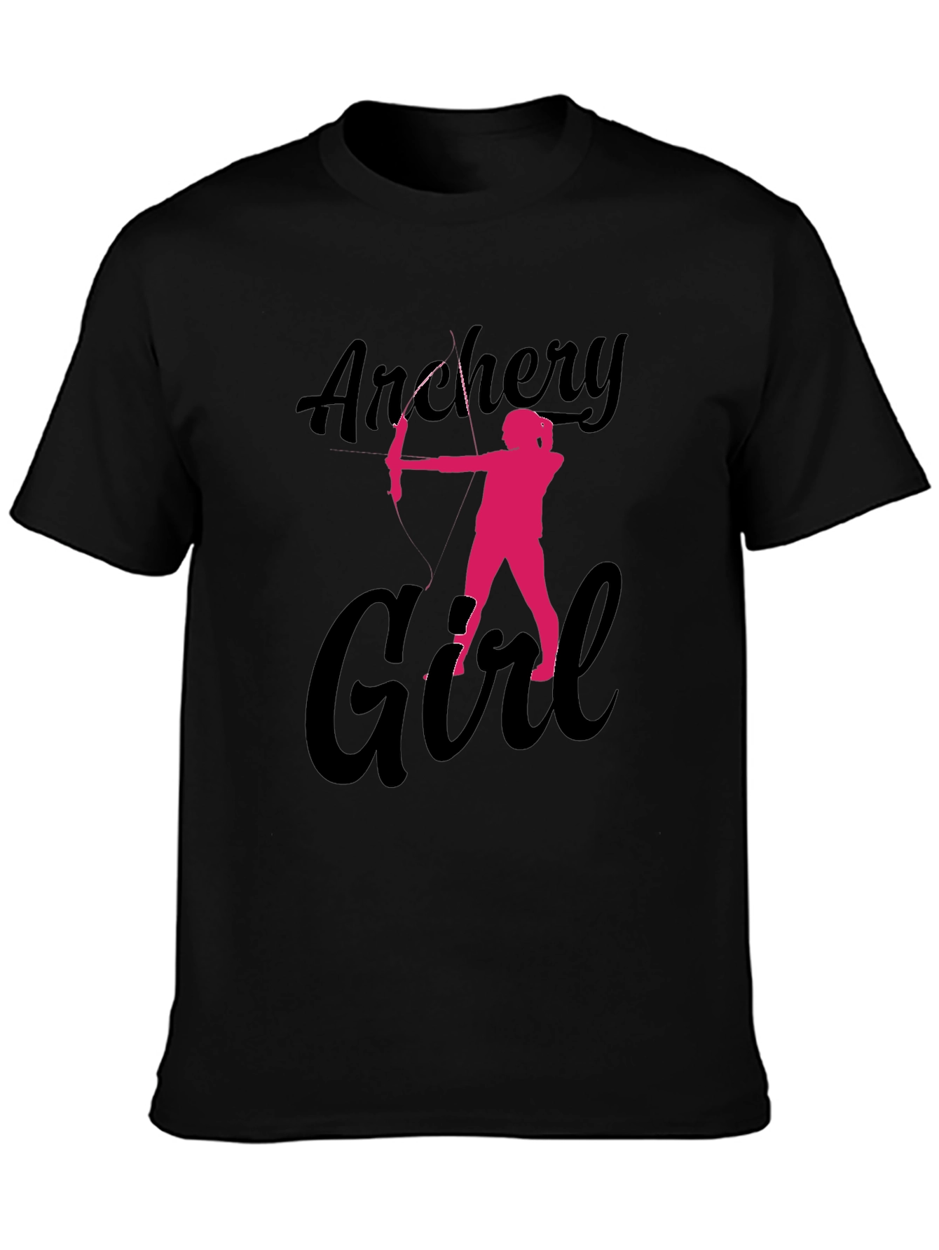 Archery Girl T-Shirt - Pink Archer Design