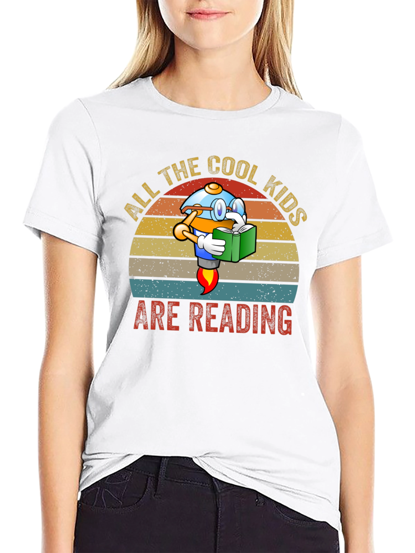 Cool Kids Reading T-Shirt