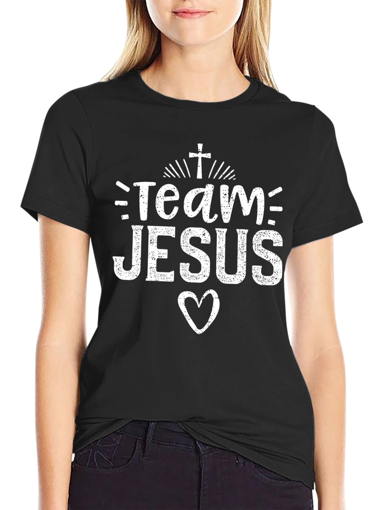 Team Jesus Graphic T-Shirt - Christian Faith Tee