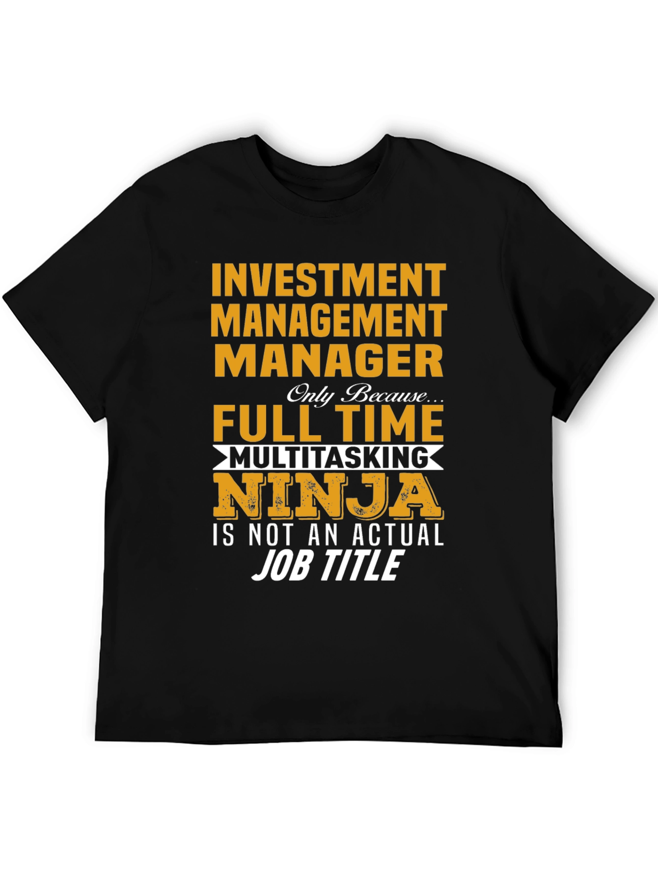 Investment Manager Ninja T-Shirt