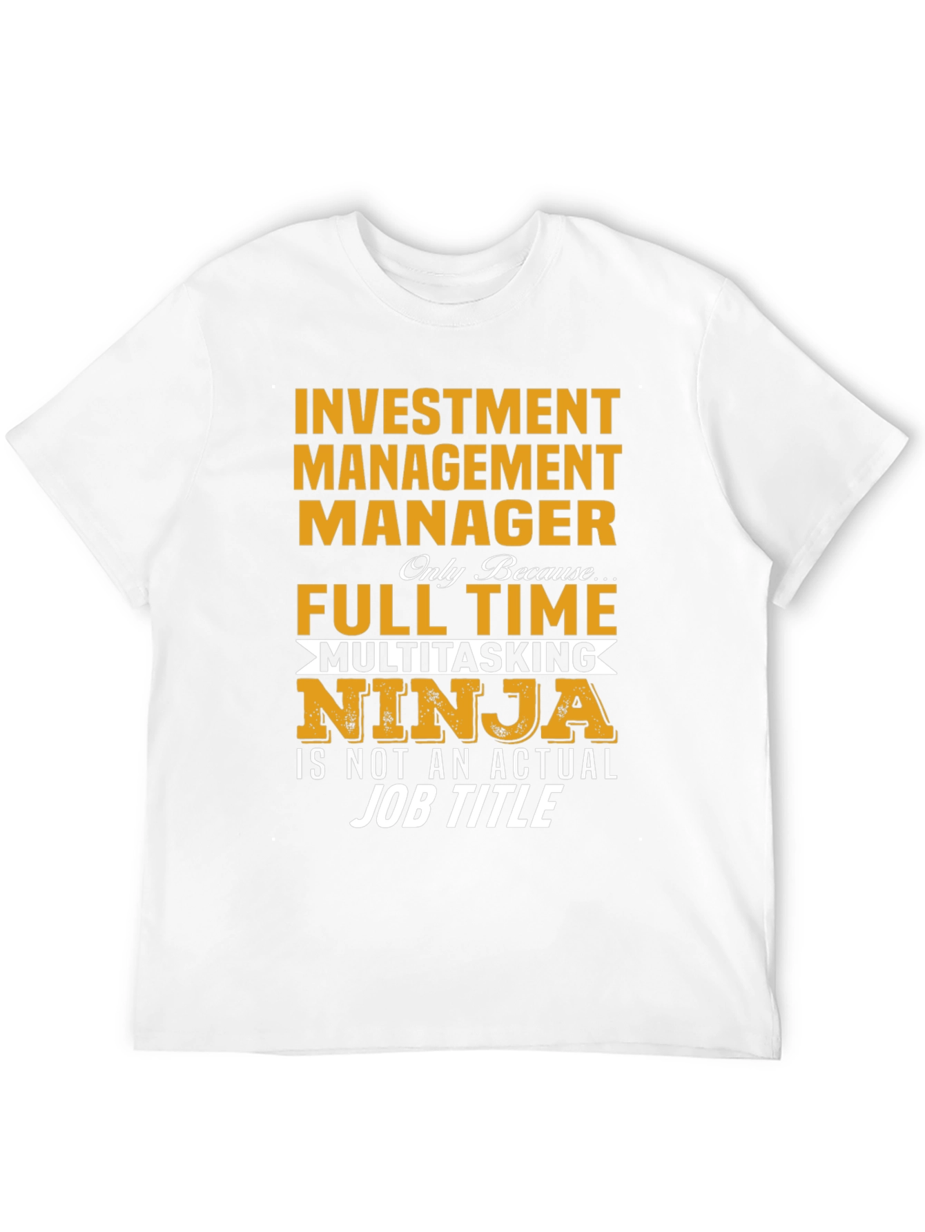 Investment Manager Ninja T-Shirt