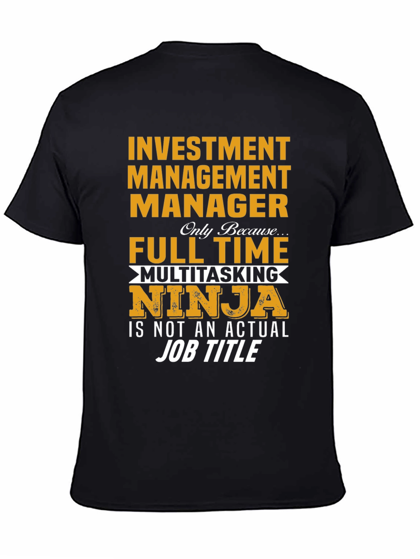 Investment Manager Ninja T-Shirt