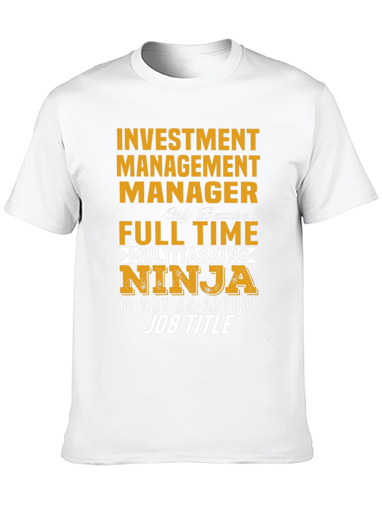 Investment Manager Ninja T-Shirt