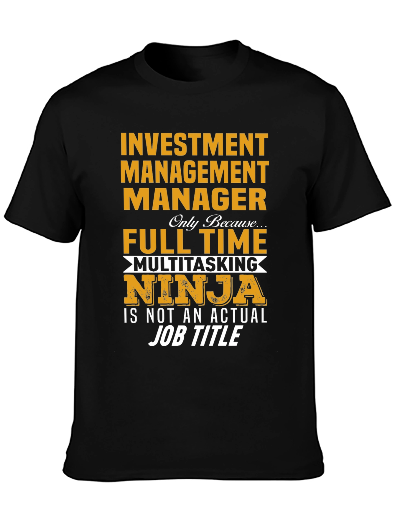 Investment Manager Ninja T-Shirt