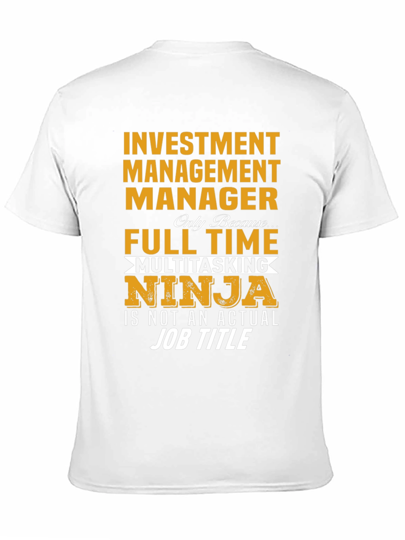 Investment Manager Ninja T-Shirt