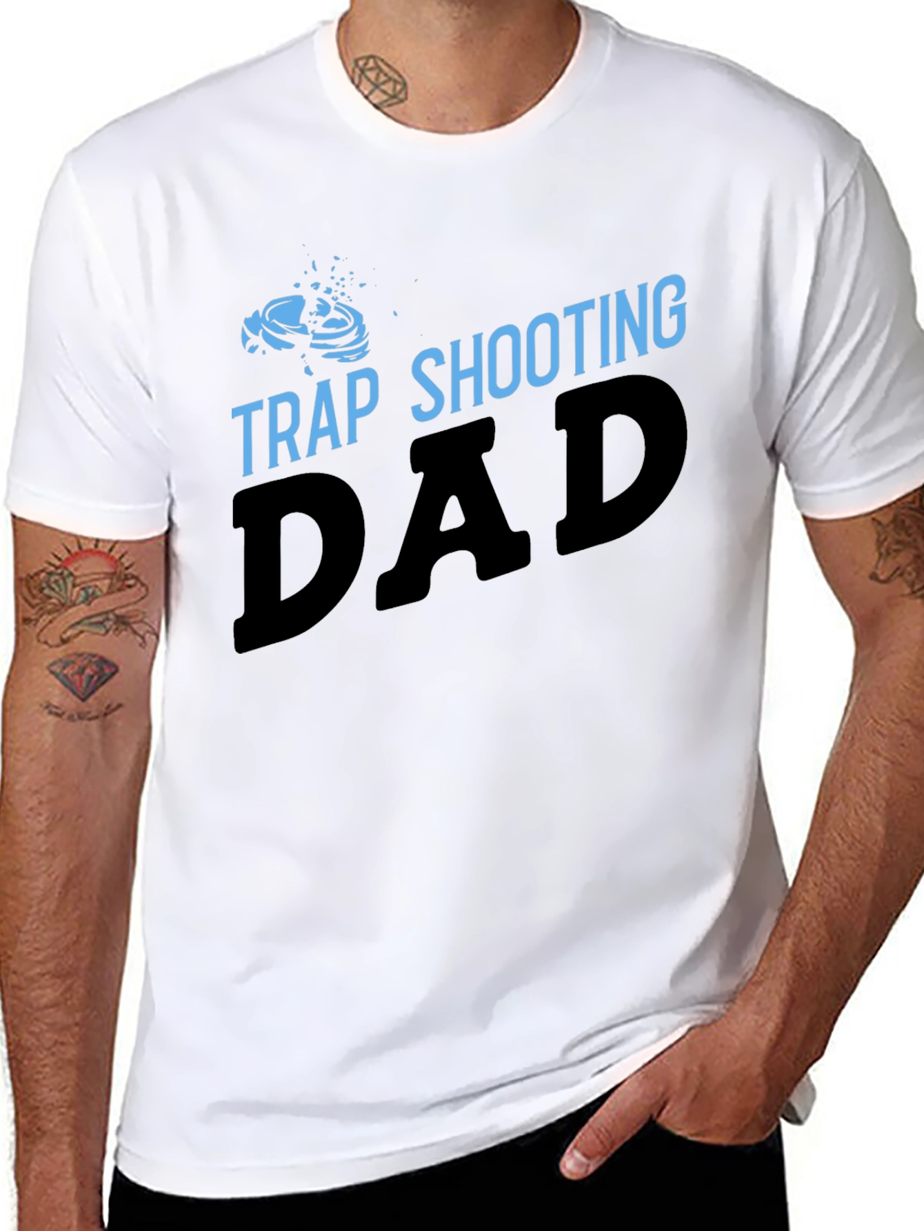 Trap Shooting Dad T-Shirt