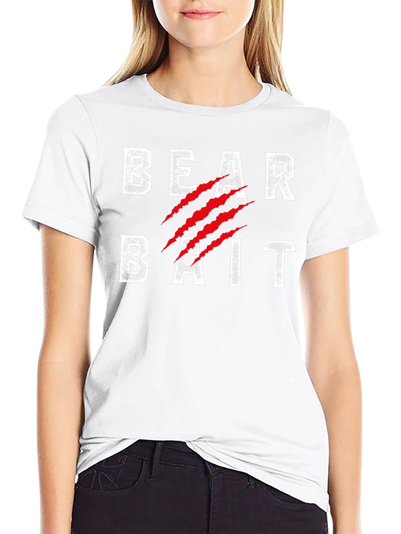 Bear Bait Novelty Graphic Tee - Funny Hunting Shirt