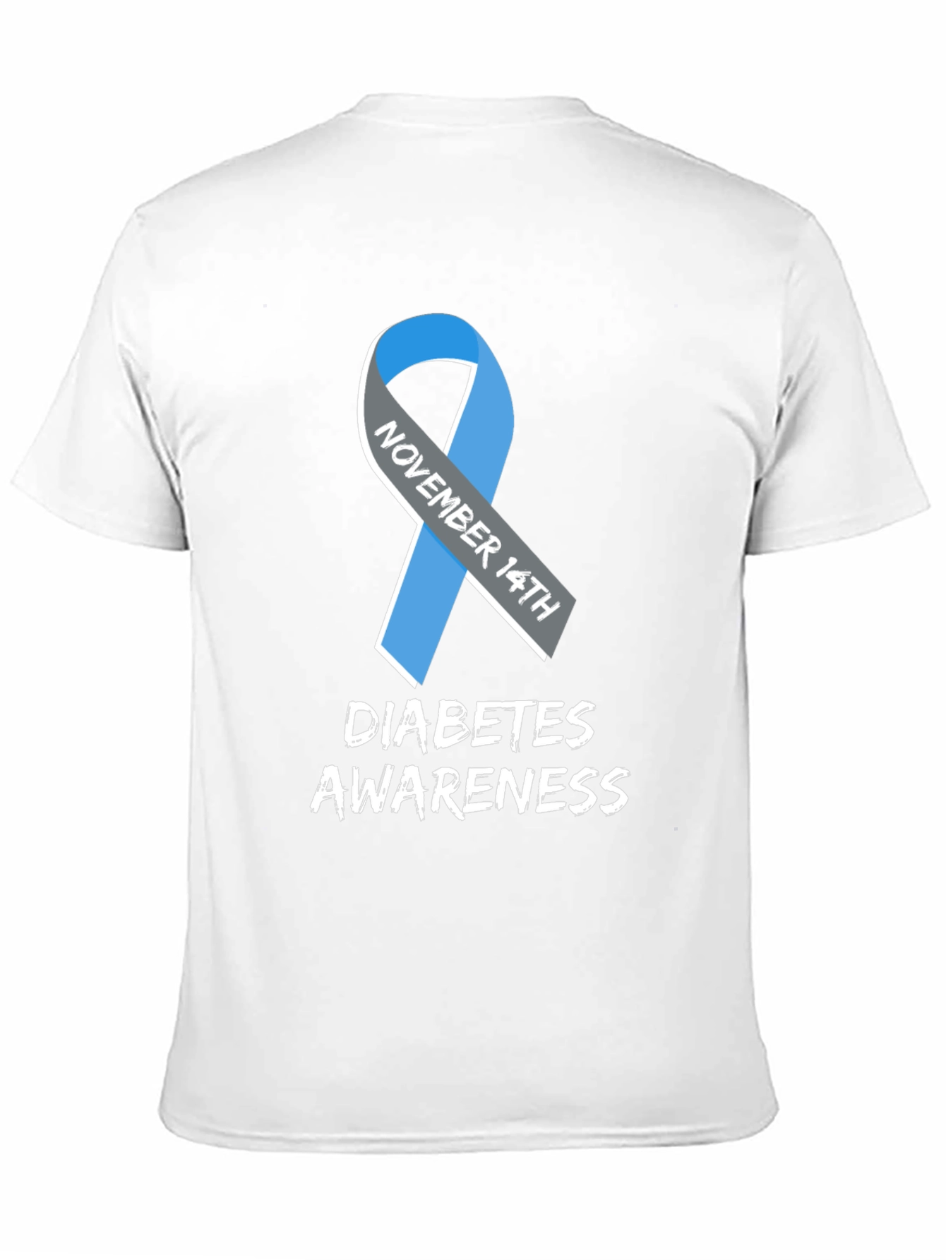 Diabetes Awareness Ribbon Tee - November 14th
