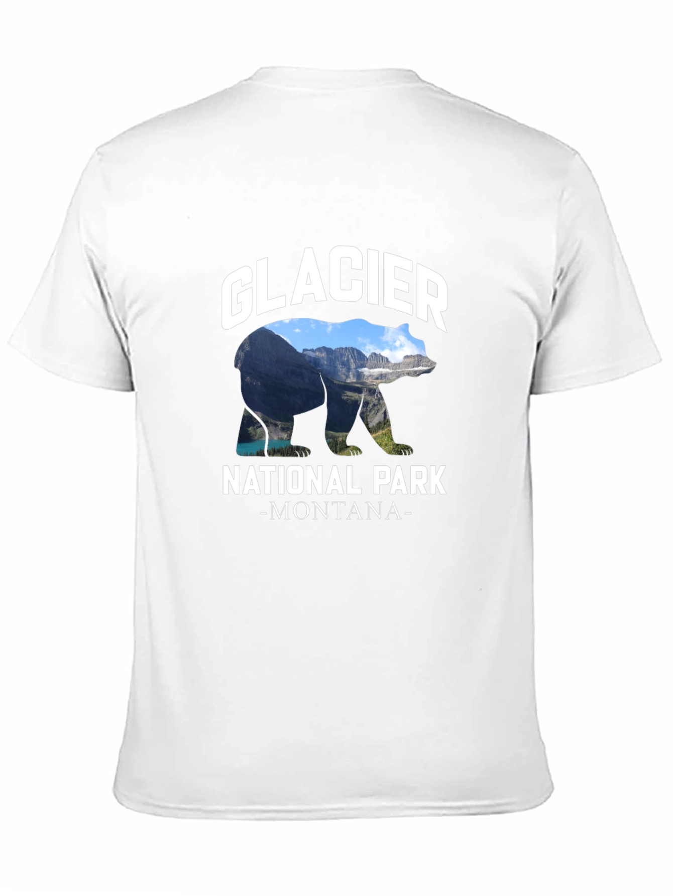 Glacier National Park Bear Graphic T-Shirt