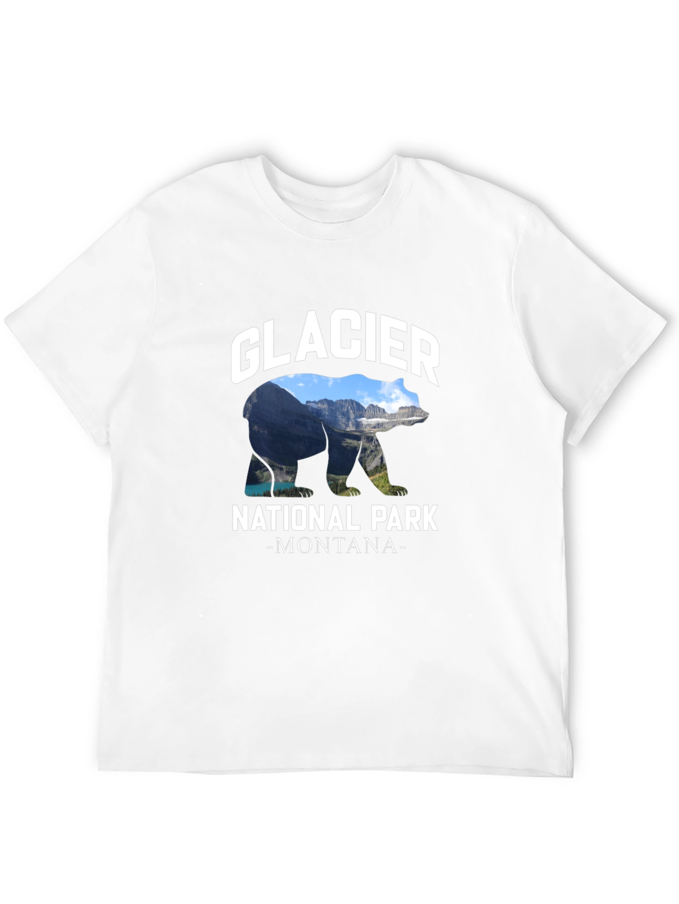 Glacier National Park Bear Graphic T-Shirt