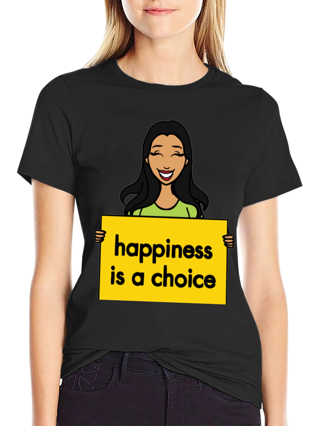 Happiness Choice Graphic Tee