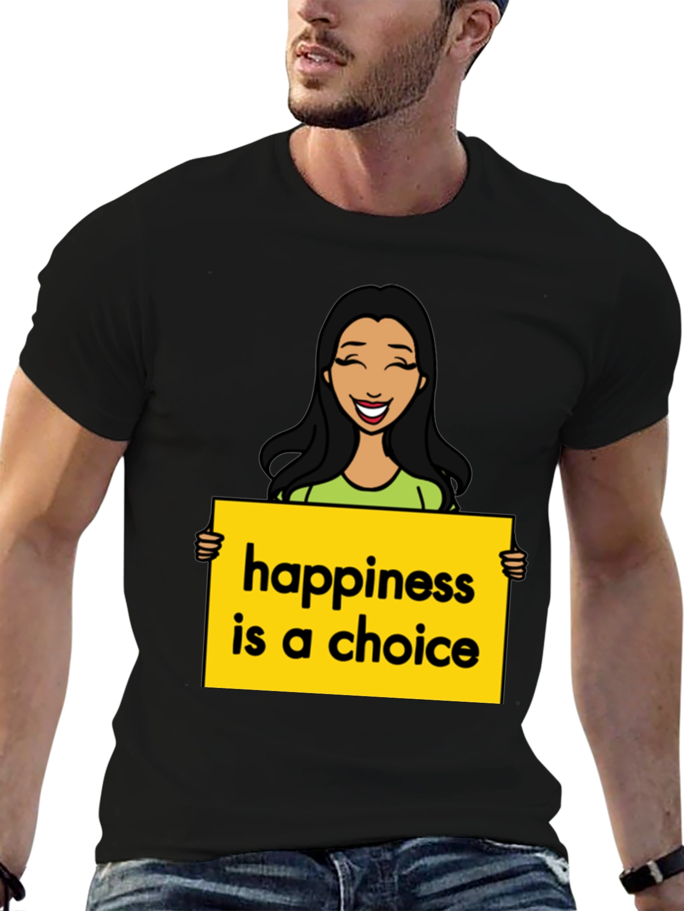 Happiness Choice Graphic Tee