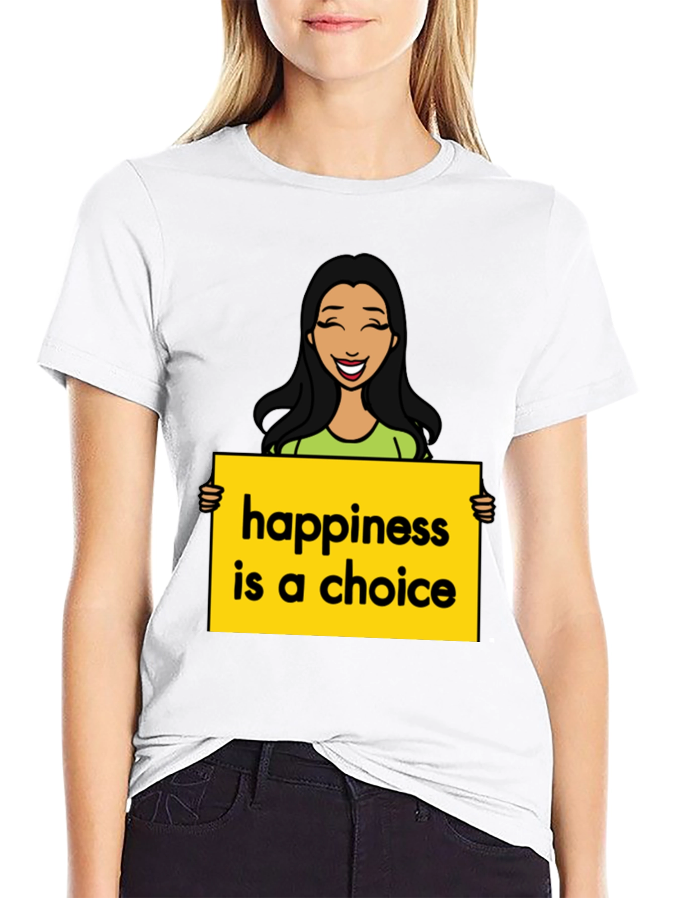 Happiness Choice Graphic Tee