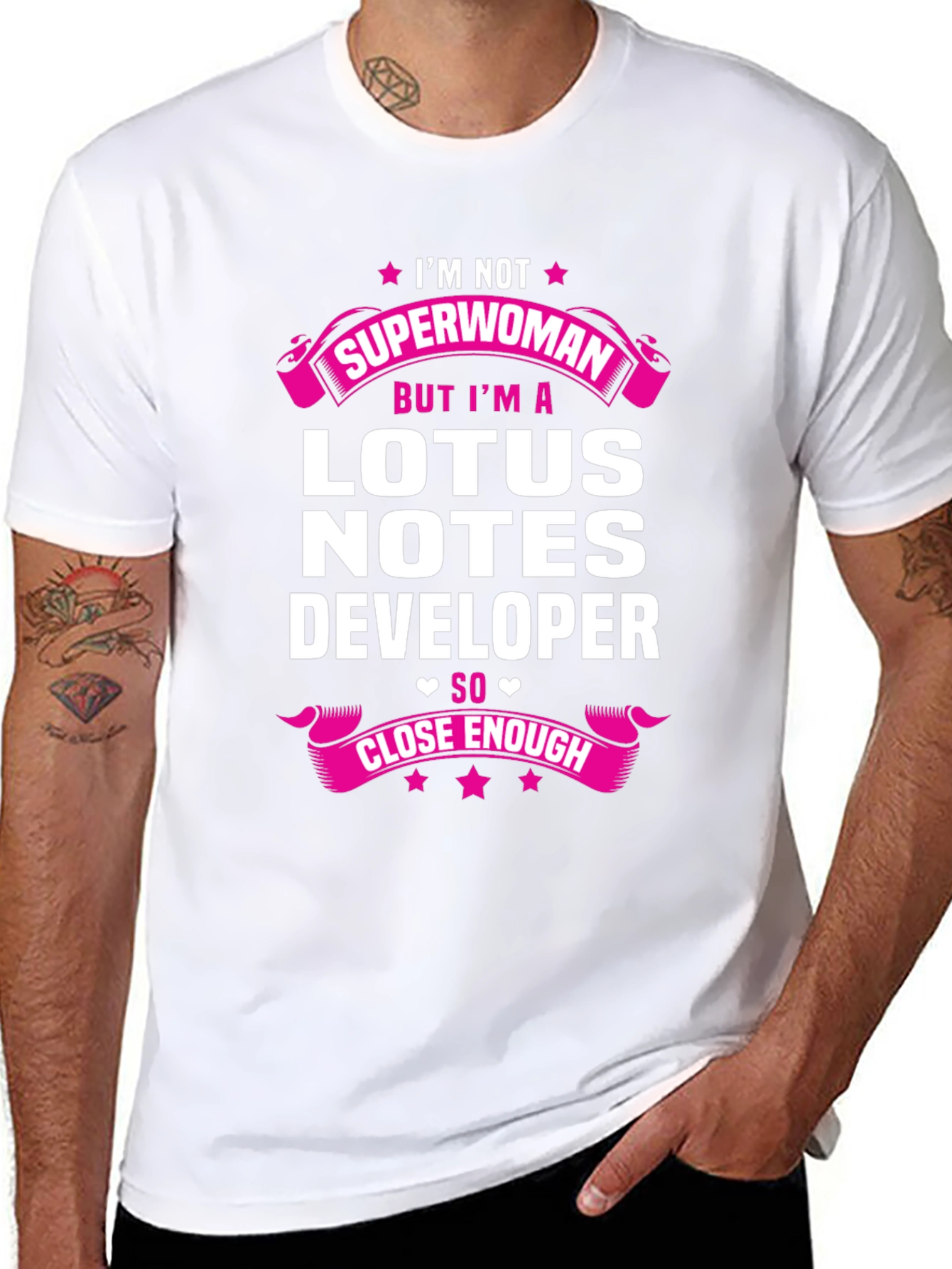 Lotus Notes Developer Superwoman T-Shirt