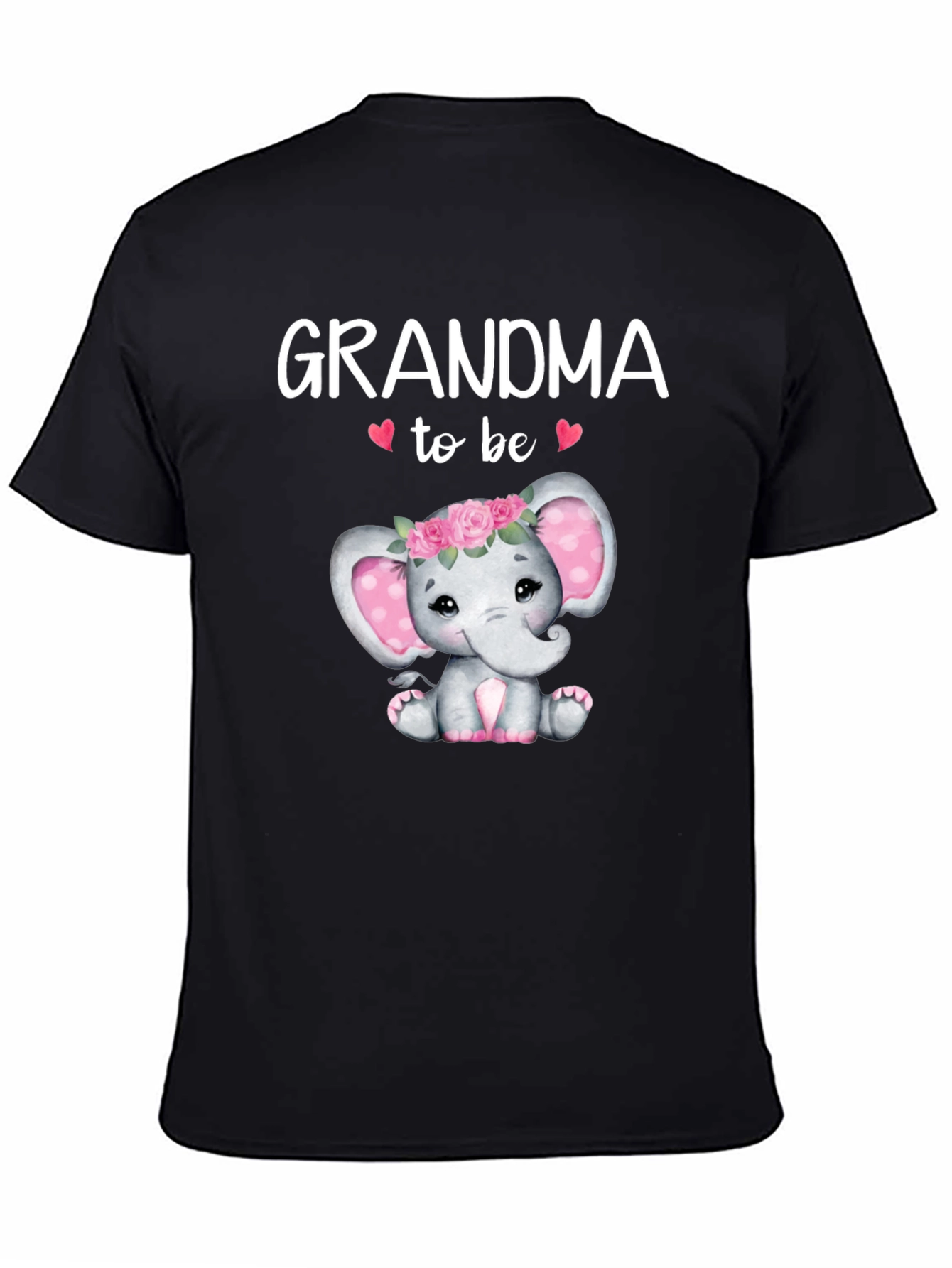 Grandma To Be Elephant Baby Shower T-Shirt