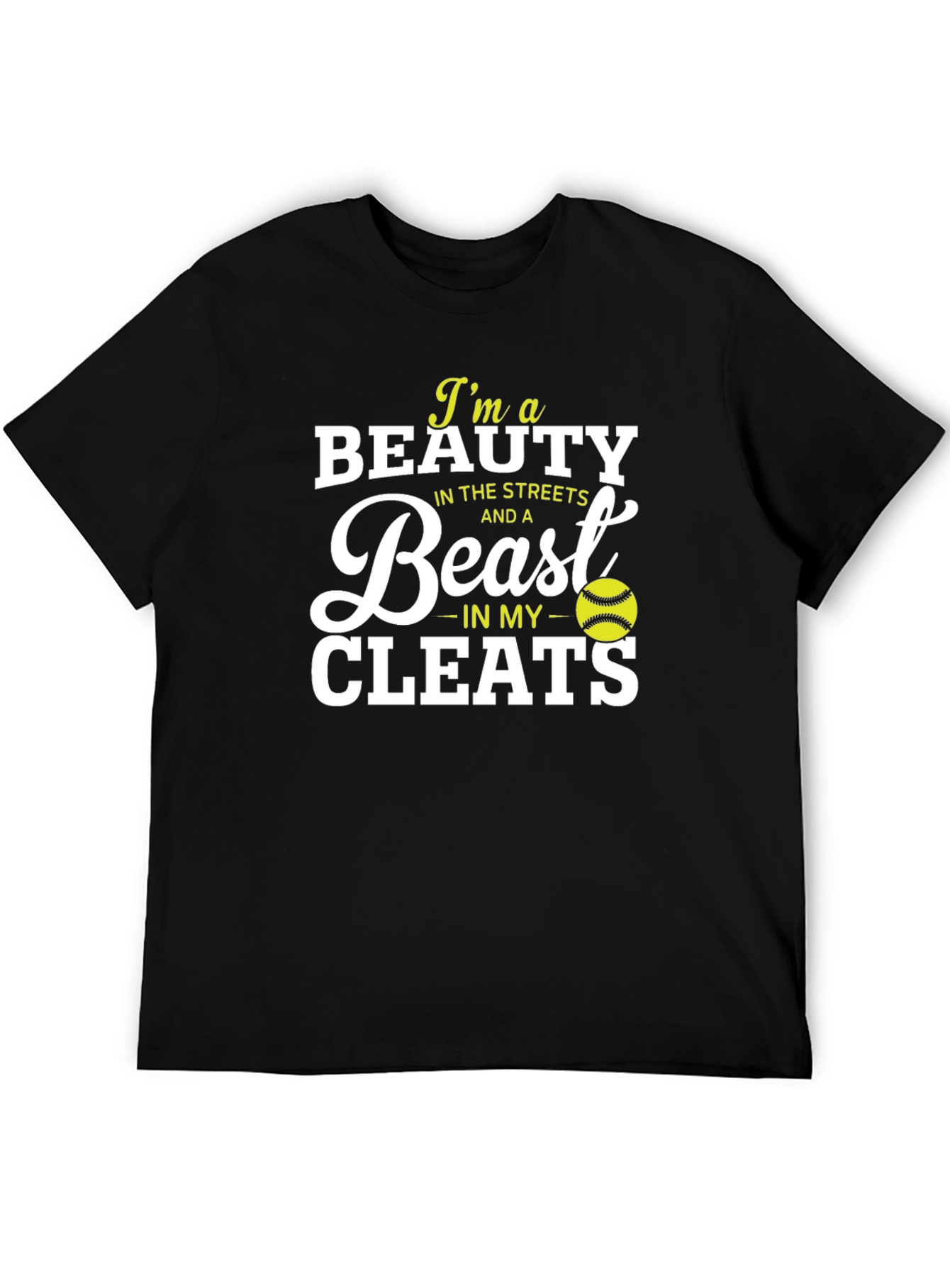 Beauty & Beast Softball T-Shirt
