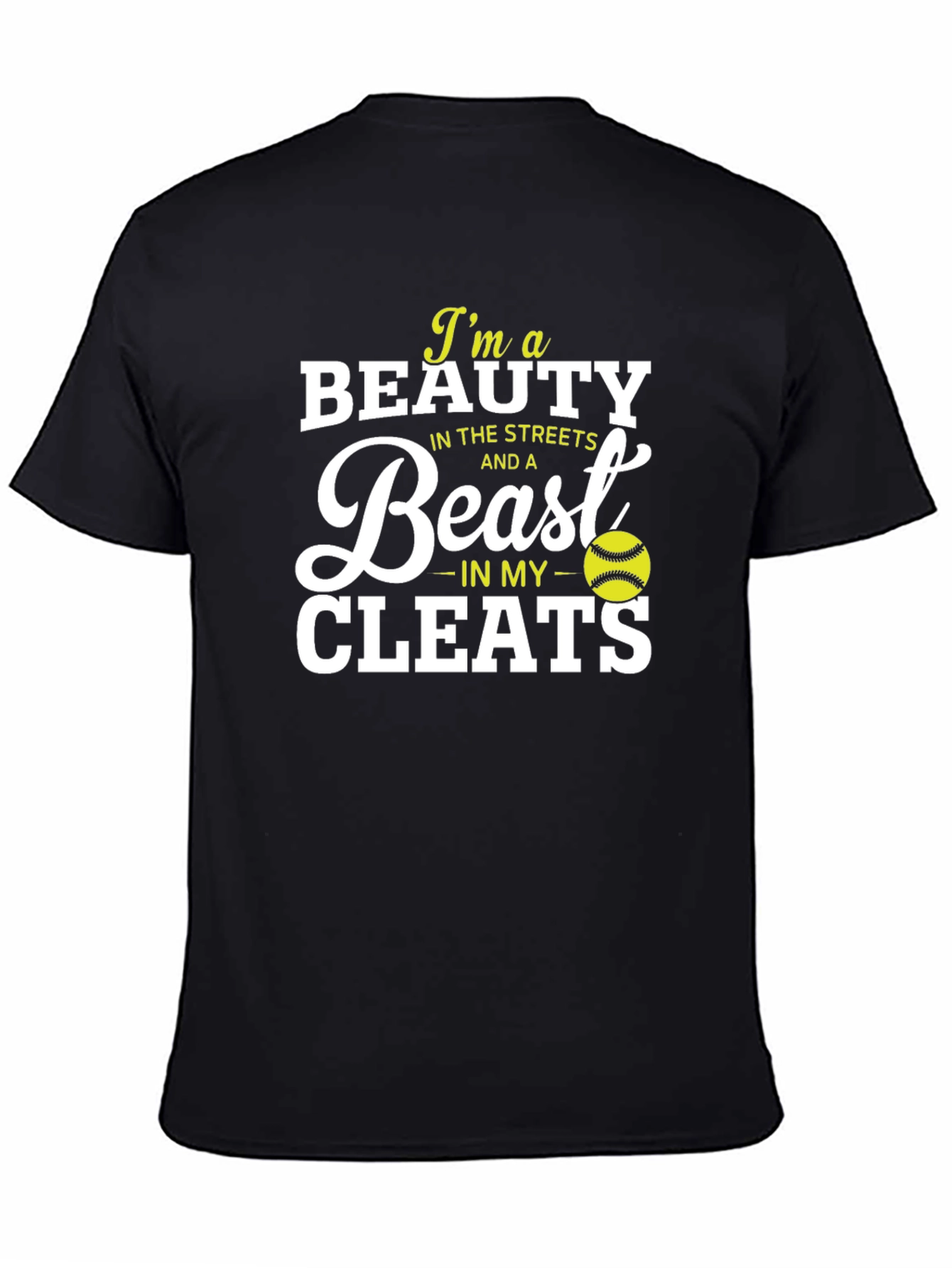 Beauty & Beast Softball T-Shirt