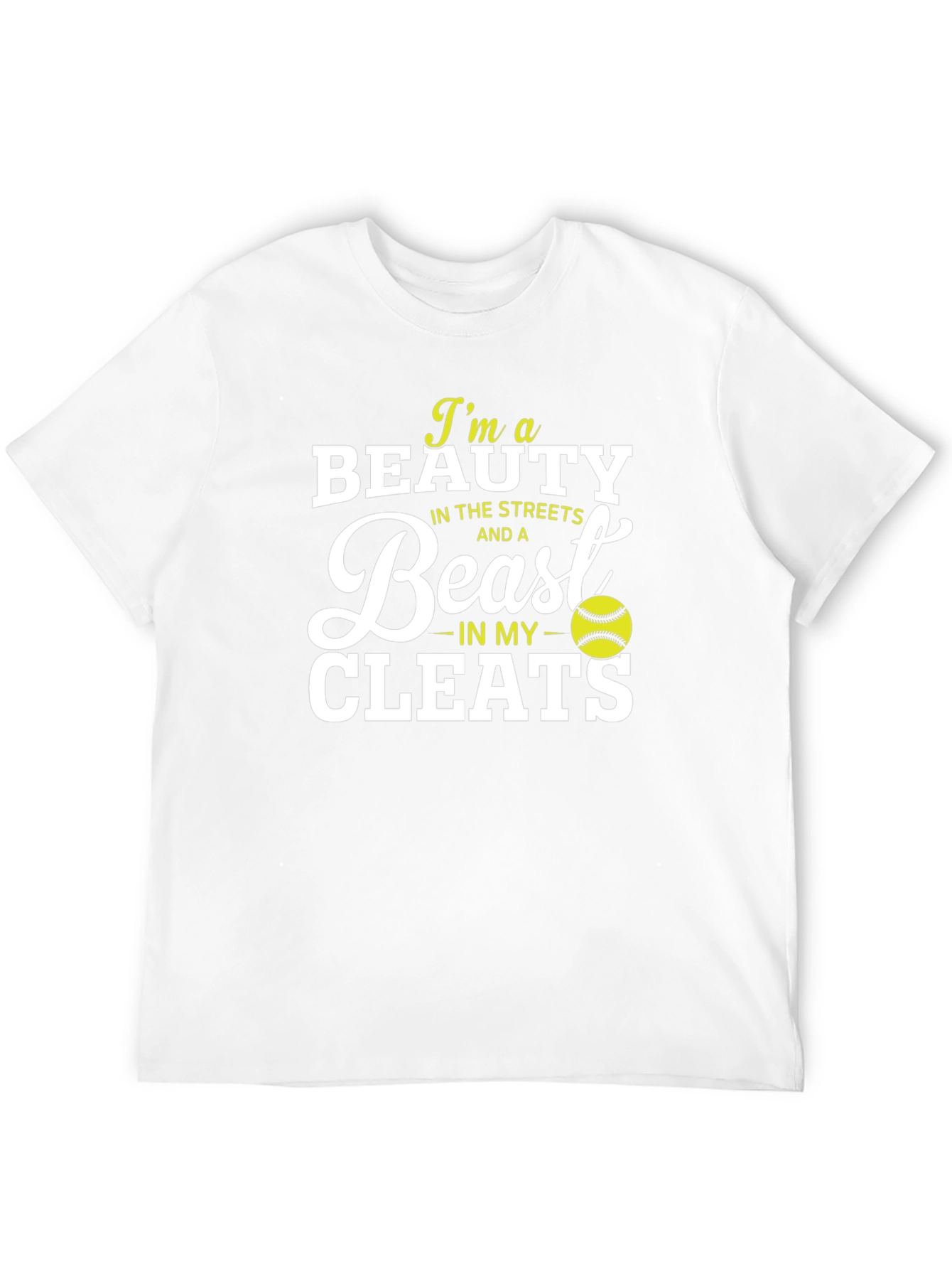 Beauty & Beast Softball T-Shirt