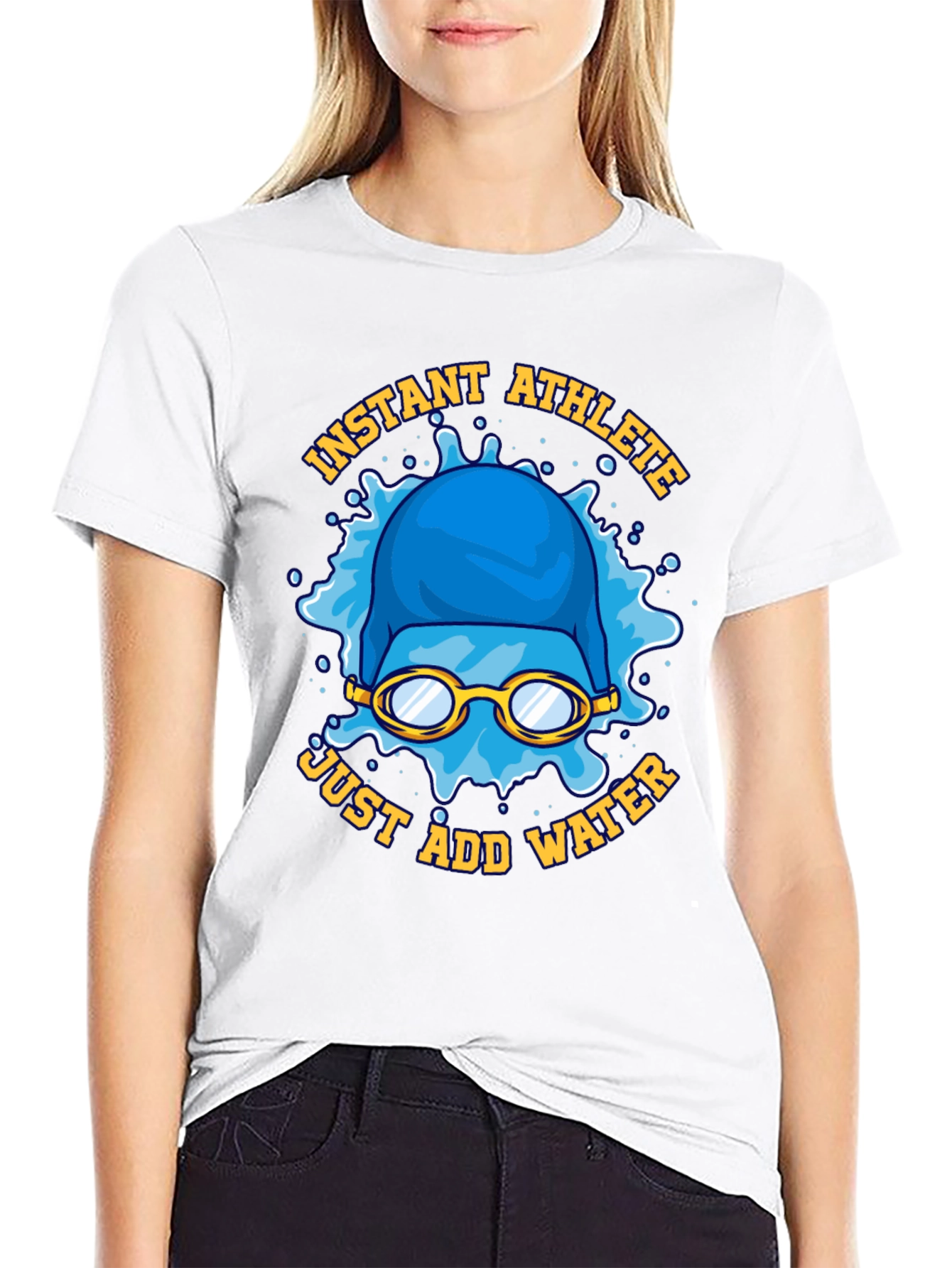 Instant Athlete: Just Add Water Graphic T-Shirt