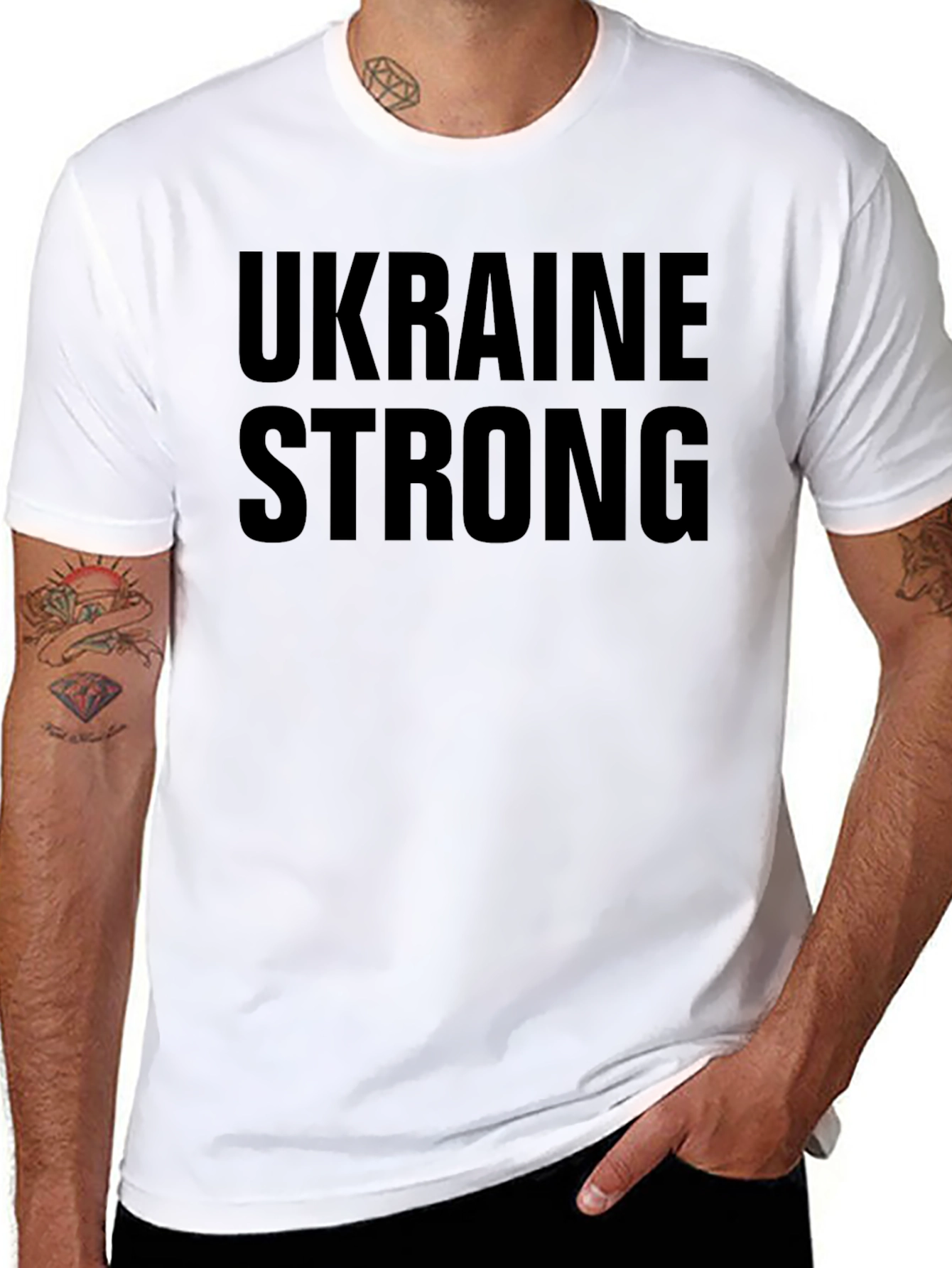 Ukraine Strong Graphic T-Shirt