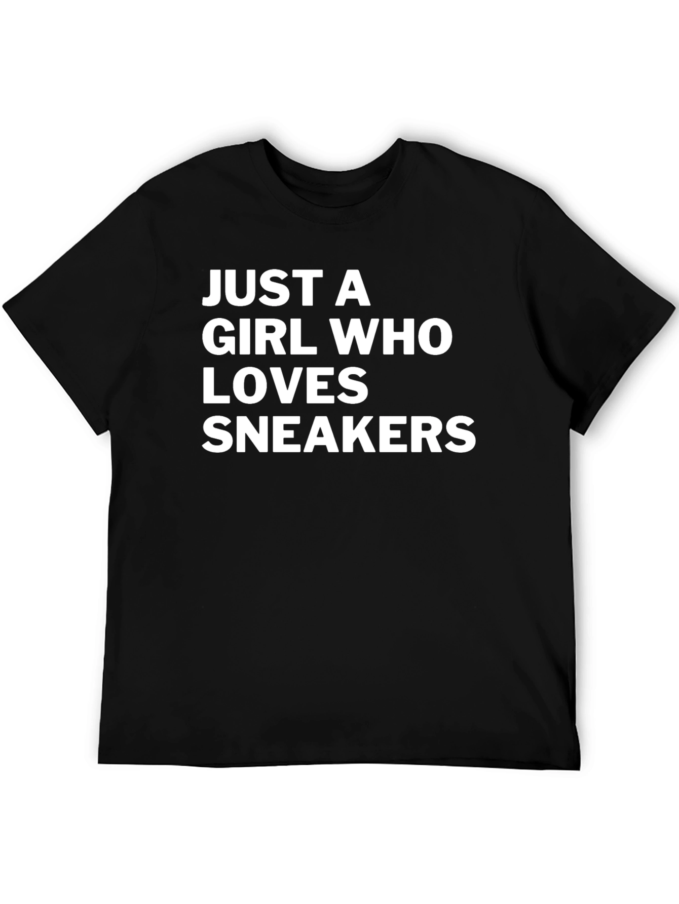 Just A Girl Who Loves Sneakers - Graphic Tee