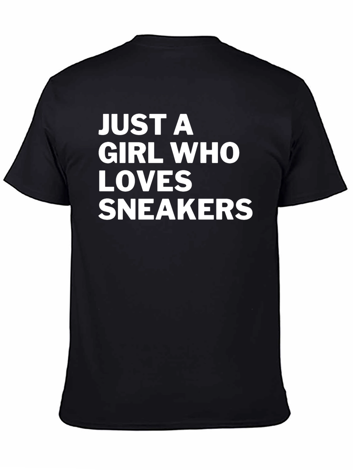 Just A Girl Who Loves Sneakers - Graphic Tee