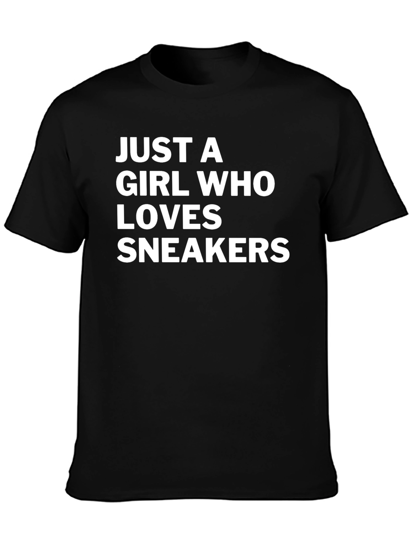 Just A Girl Who Loves Sneakers - Graphic Tee