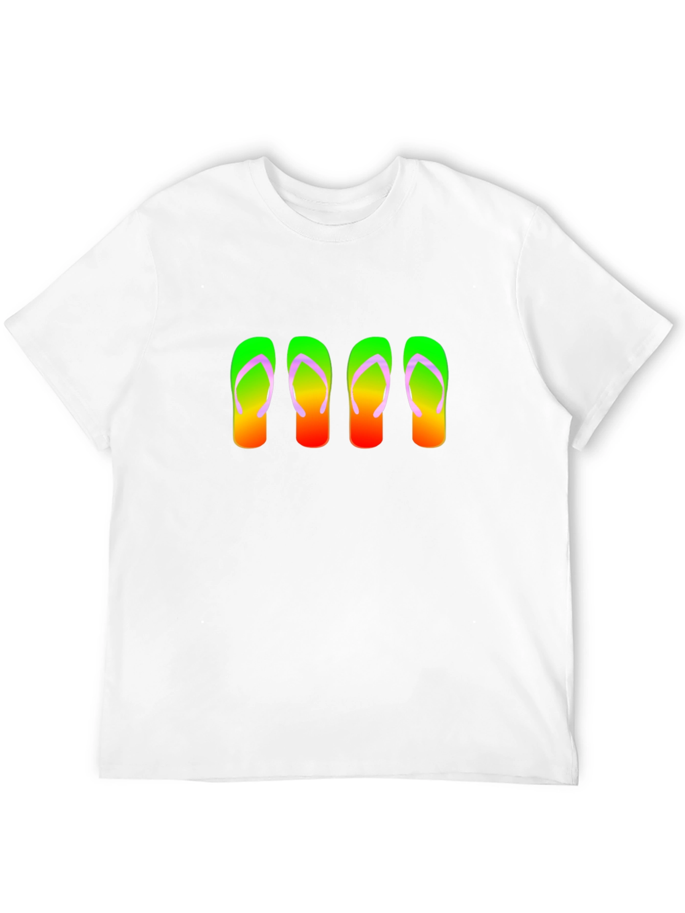 Flip Flop Graphic Tee - Black