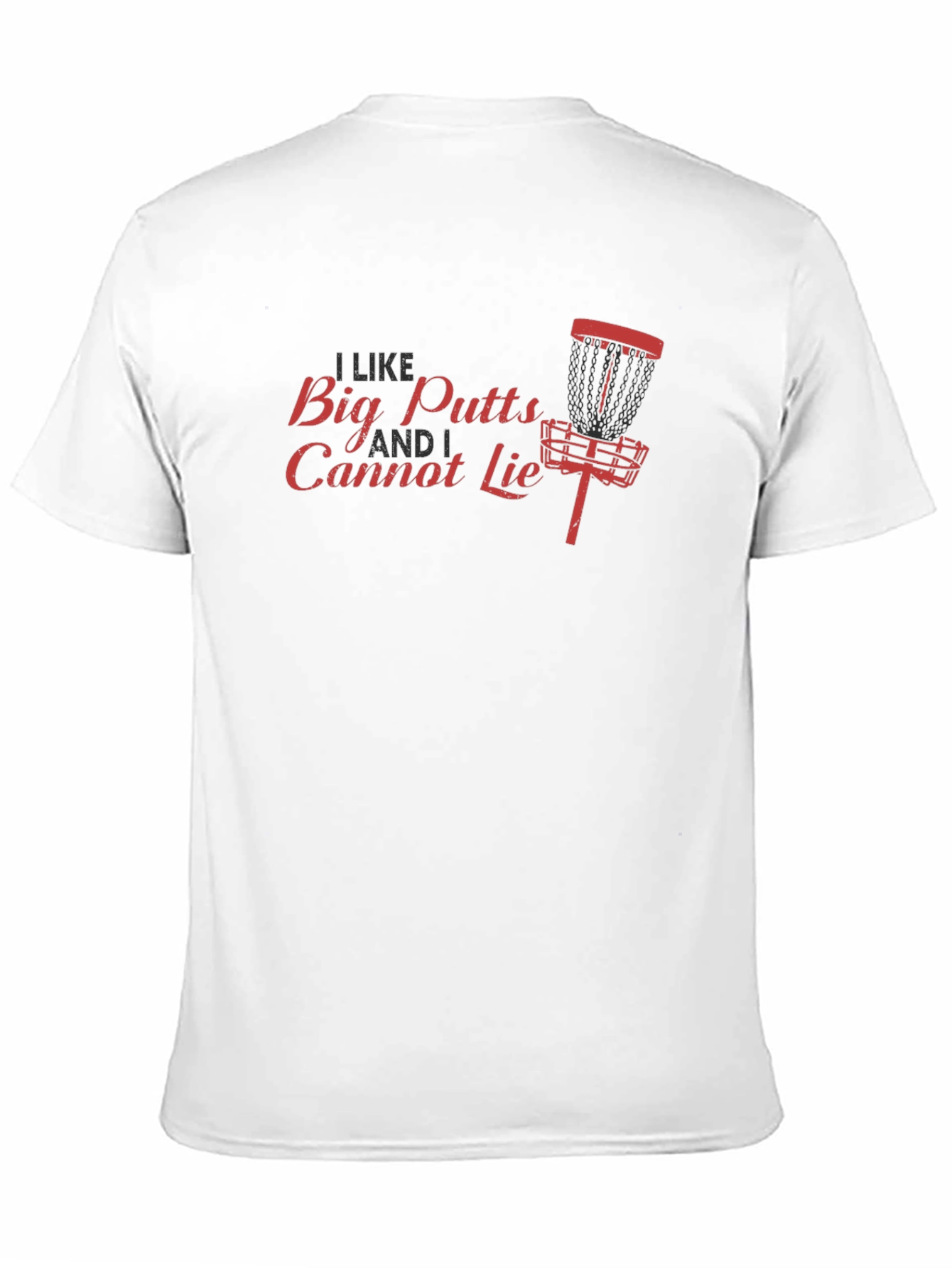 I Like Big Putts Disc Golf Graphic T-Shirt