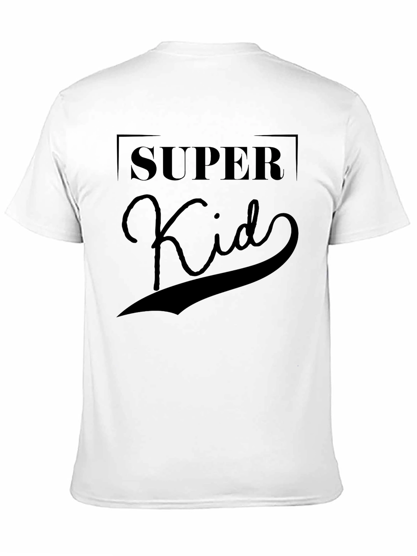 Super Kid Graphic Tee - Black