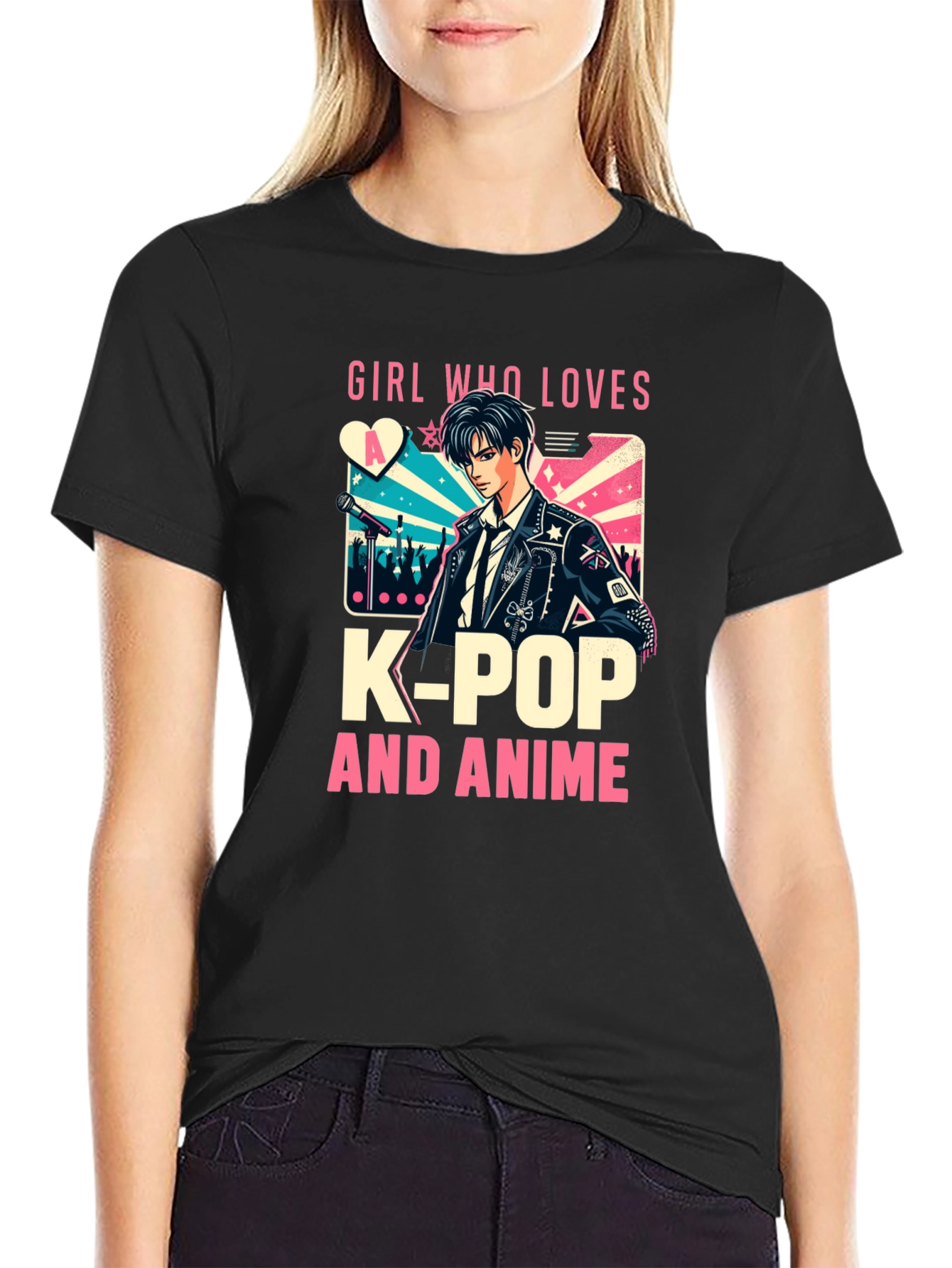 K-Pop & Anime Fan T-Shirt - Unique Graphic Tee
