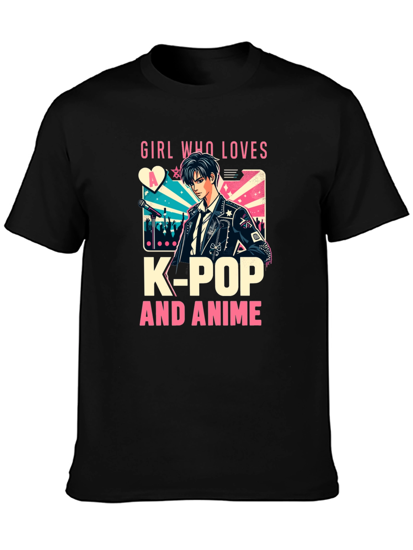 K-Pop & Anime Fan T-Shirt - Unique Graphic Tee