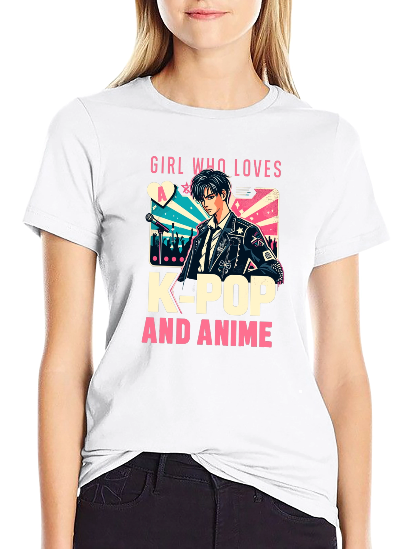 K-Pop & Anime Fan T-Shirt - Unique Graphic Tee