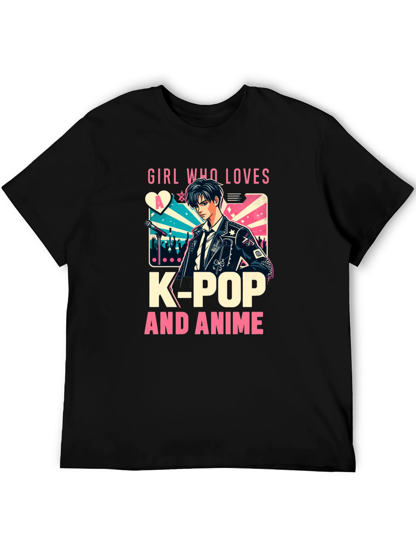 K-Pop & Anime Fan T-Shirt - Unique Graphic Tee