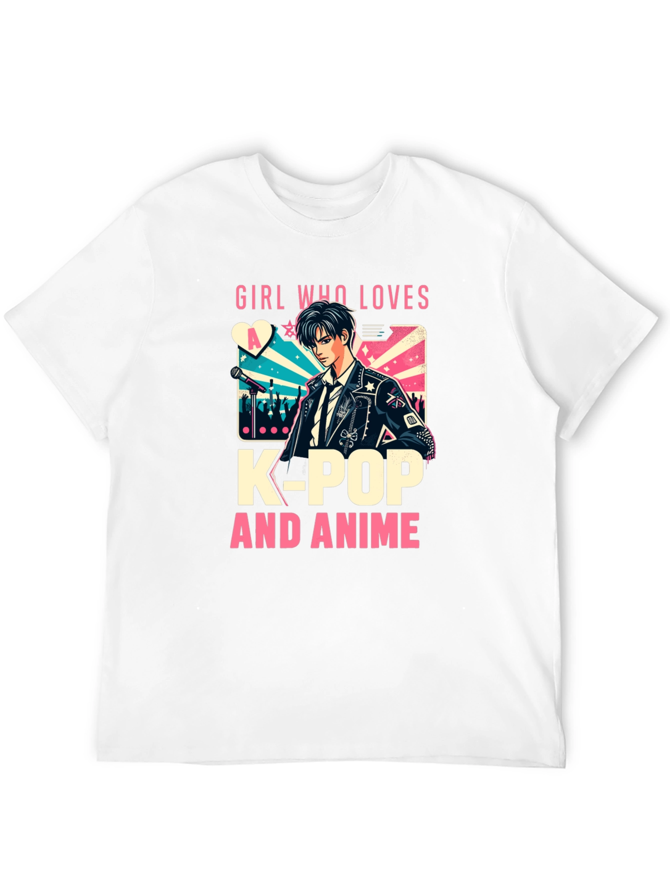 K-Pop & Anime Fan T-Shirt - Unique Graphic Tee