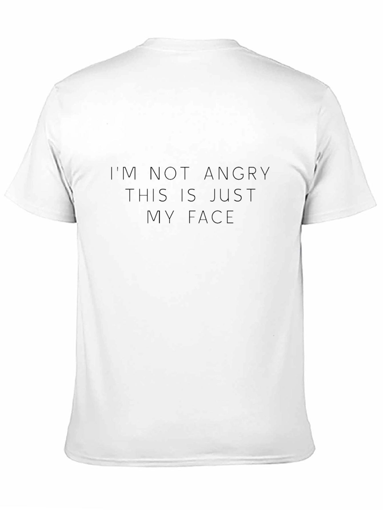 Funny Im Not Angry Graphic T-Shirt